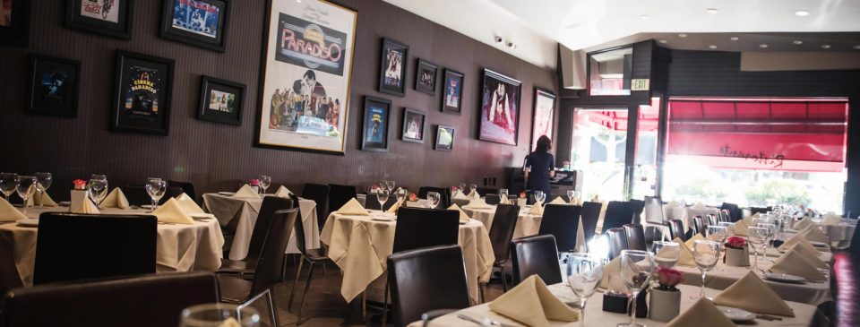 Piccolo Paradiso - Restaurant Dining Setting Banner